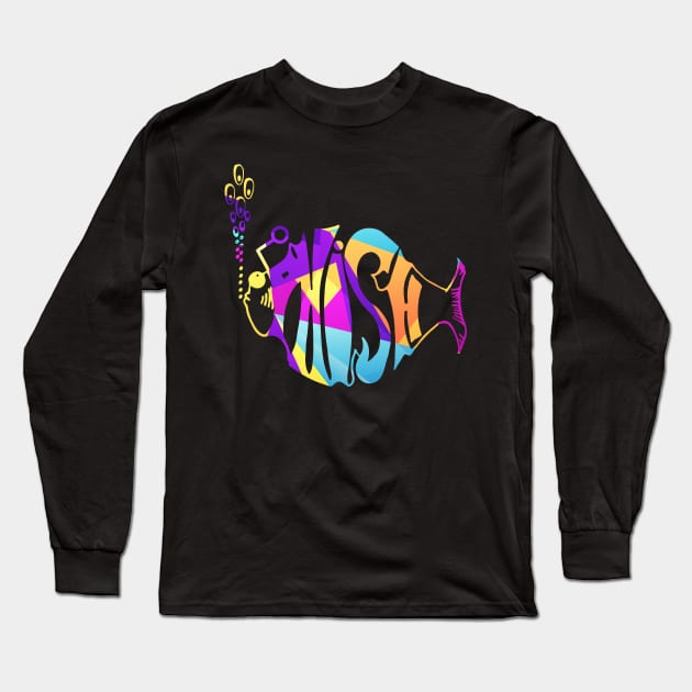 Phish Geometrik Long Sleeve T-Shirt by phishstore99